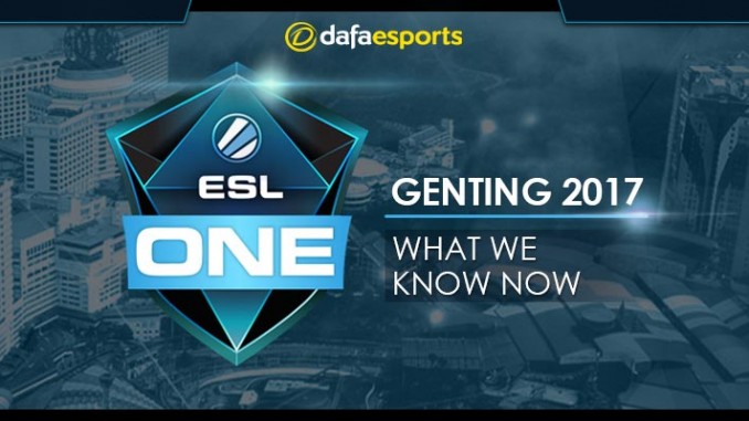 ESL One Genting – What do we now know?