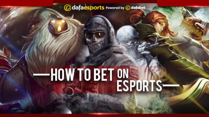 How to Bet page for Esports